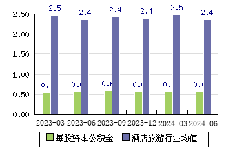 中科云网[002306]每股资本公积金