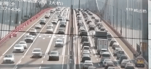 上海搬迁 桥面如海浪 起伏！虎门大桥发生异常抖动，这一