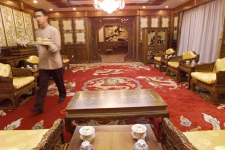 图文:北京饭店推出皇帝套房 每天9000美元(1