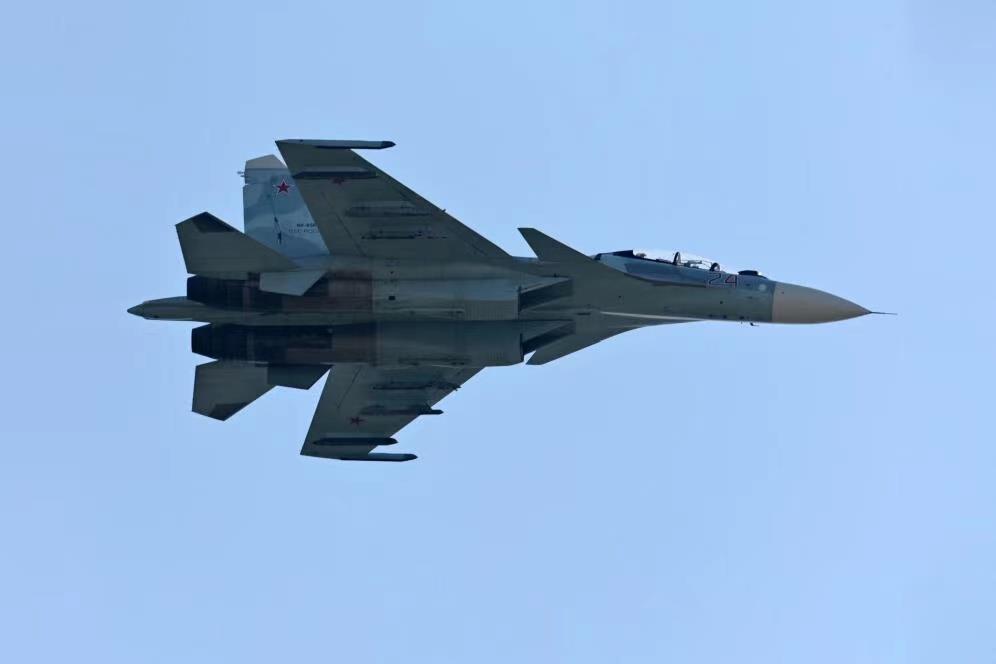 俄国防部：俄罗斯苏-27战机在黑海伴飞<a href=