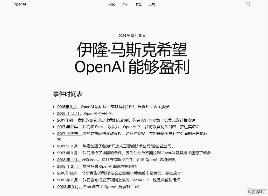 长文控诉、爆猛料！OpenAI罗列12条“罪证”，痛斥马斯克“双面人” (http://www.busunion.cn/) 娱乐 第1张