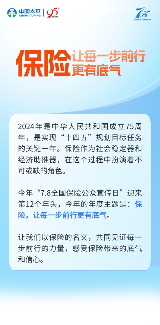 2024年7·8主题海报火热出炉！一起来期待太平人寿精彩的7·8活动吧