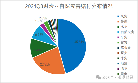 （注：自然灾害分类为各险企披露报告中无法定义或直接标注为自然分类的类型）