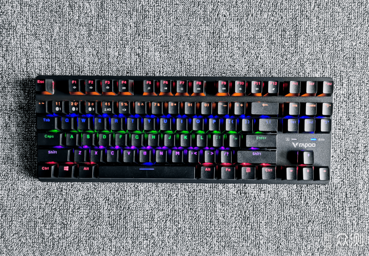 雷柏V500PRO多模机械键盘评测，四种连接方式_新浪众测