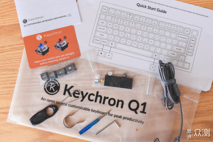 量产的客制化？Keychron Q1机械键盘_新浪众测