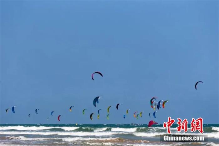 2021年全国风筝板冠军赛在博鳌举办。主办方供图