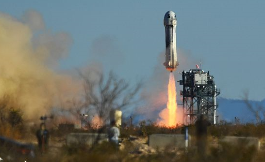 美国蓝色起源公司推迟第五次载人太空飞行 备用系统性能未达预期