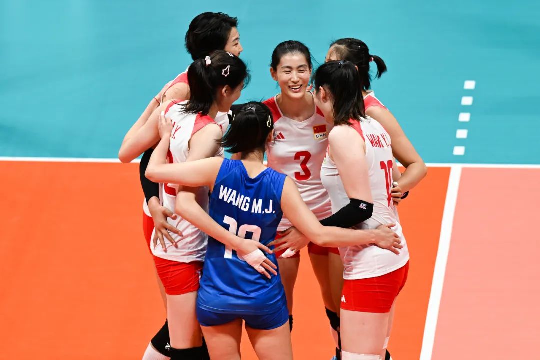 击败日本，六战全胜！中国女排九夺亚运冠军