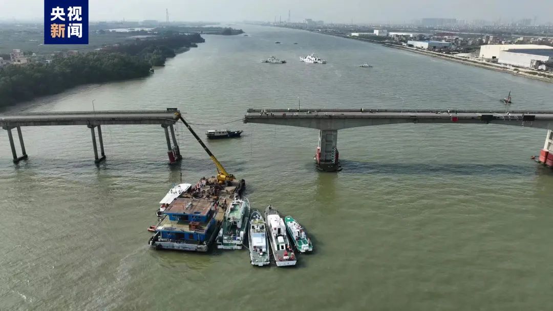 广州沥心沙大桥事故原因披露
