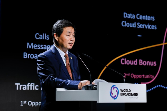 MWC 2024丨中国电信柯瑞文：加快推动科技型企业转型 引领云网宽带产业新繁荣
