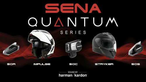 SENA，摩托车蓝牙通信设备量子系列新品上市 ，Sound by Harman Kardon