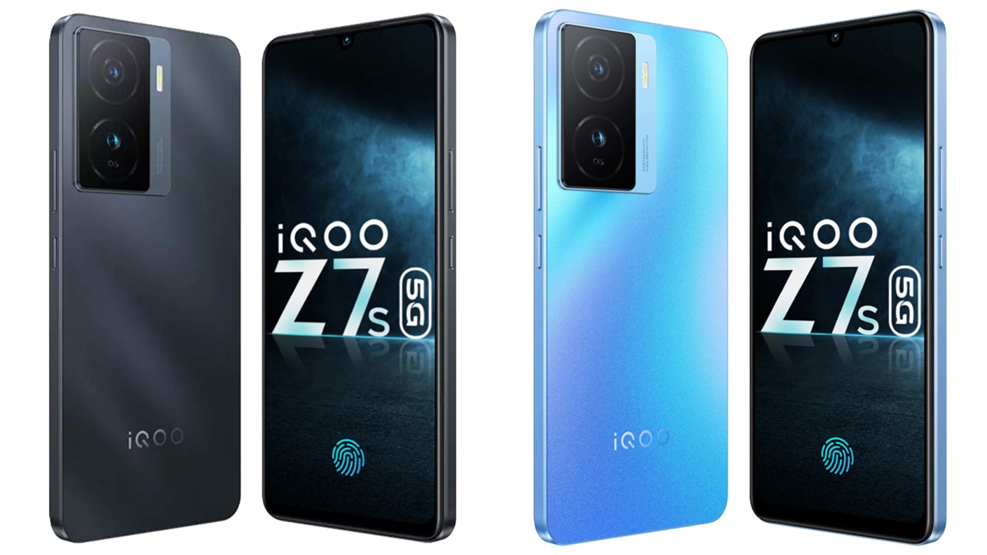 iQOO Z7s 5G 手机发布：骁龙 695 芯片、64MP 主相机
