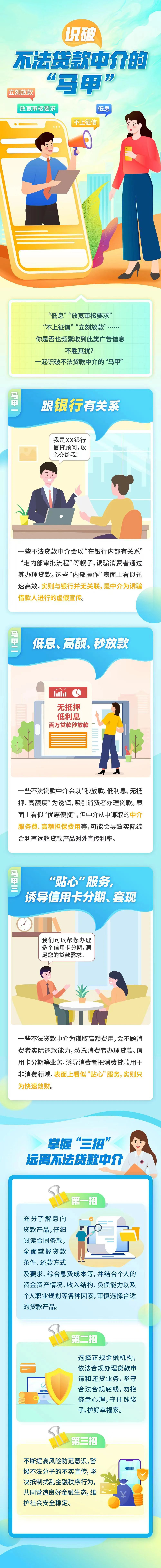 识破不法贷款中介的“马甲”