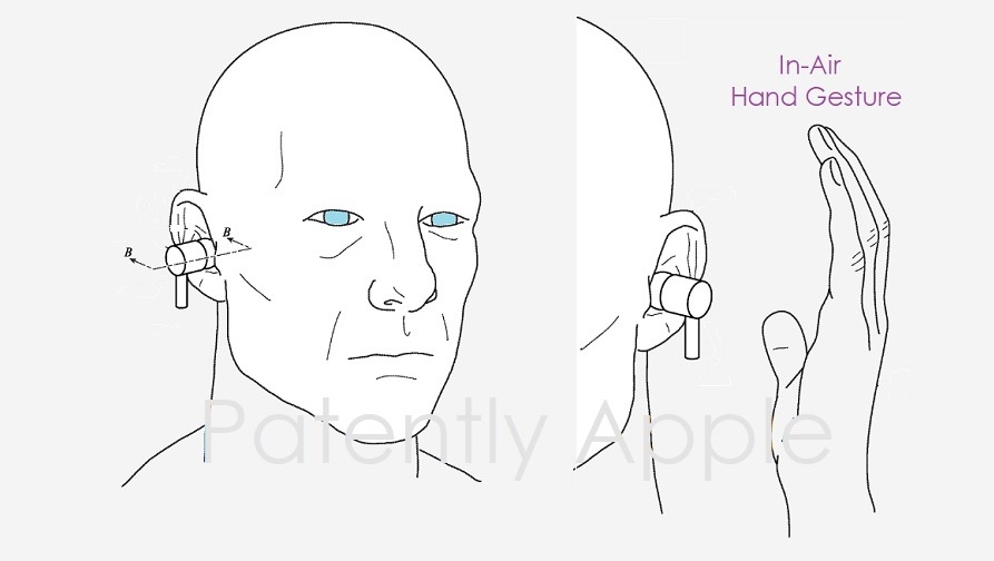 苹果 AirPods 耳机新专利：支持隔空手势交互