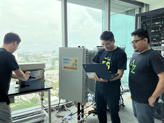泰国AIS联合中兴通讯、联发科技共同完成5G RedCap在海外的新技术验证