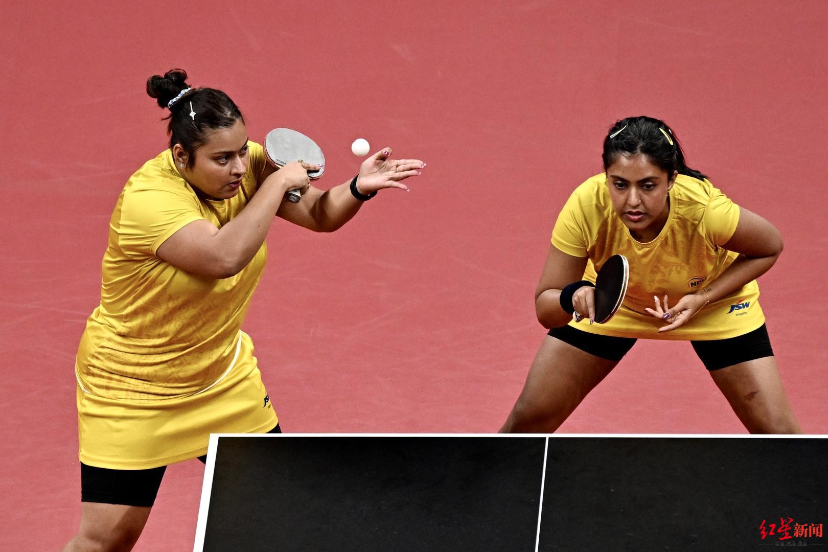 淘汰中国女乒的印度组合无缘决赛，铜牌背后却是“20年赶超中国队”的野心