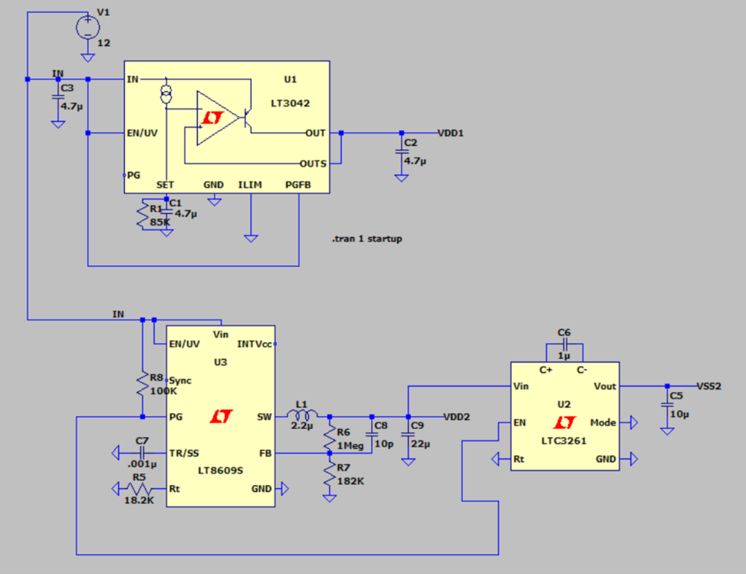 图6 放大器供电电源图