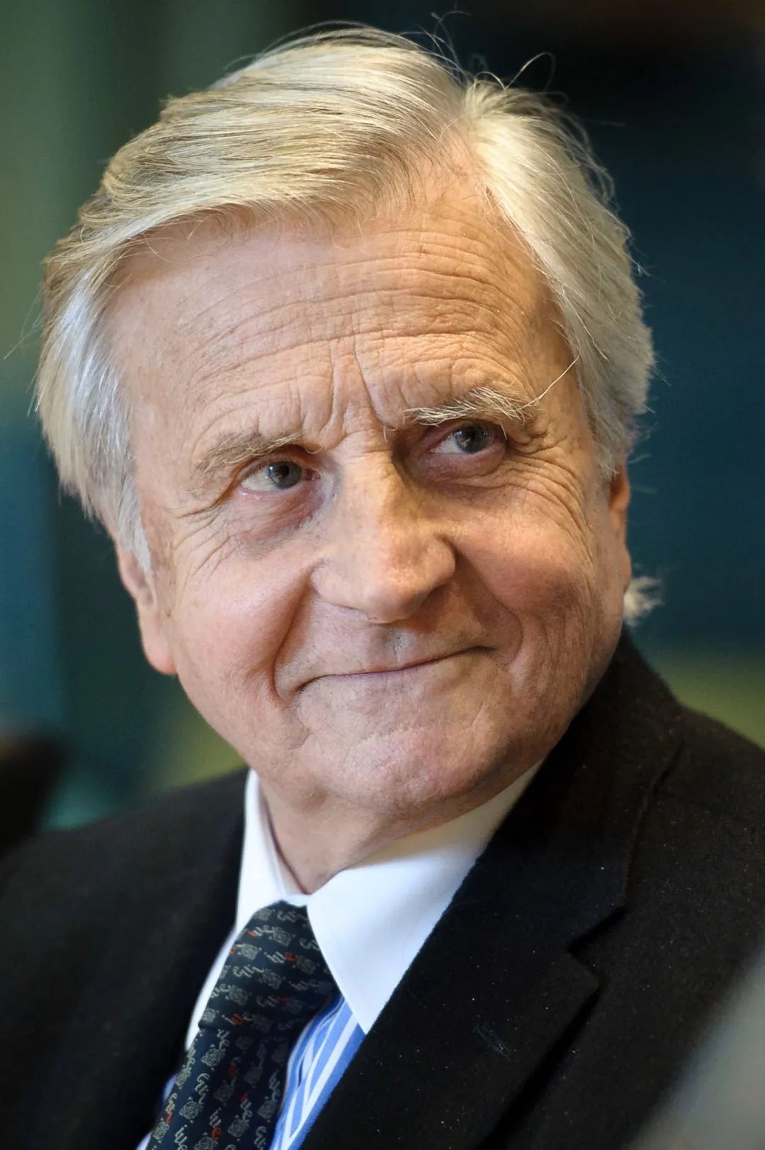 外滩峰会国际顾问委员会主席、欧洲央行前行长特里谢（Jean-Claude Trichet）；图源：受访者提供