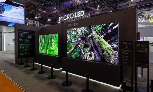 三星展示 101 英寸 MICRO LED 电视，此前已推出 110 和 89 英寸版