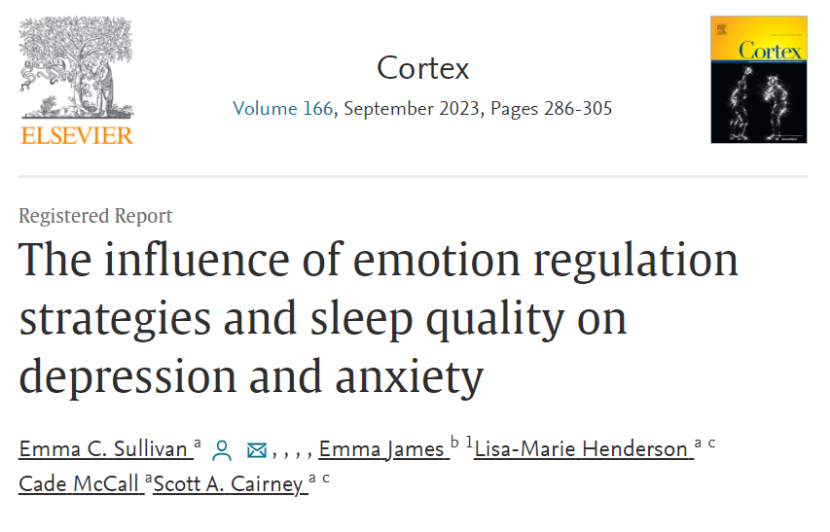 睡得香不焦虑！两项研究提示：睡眠质量好的人，焦虑抑郁水平更低、认知功能更好！