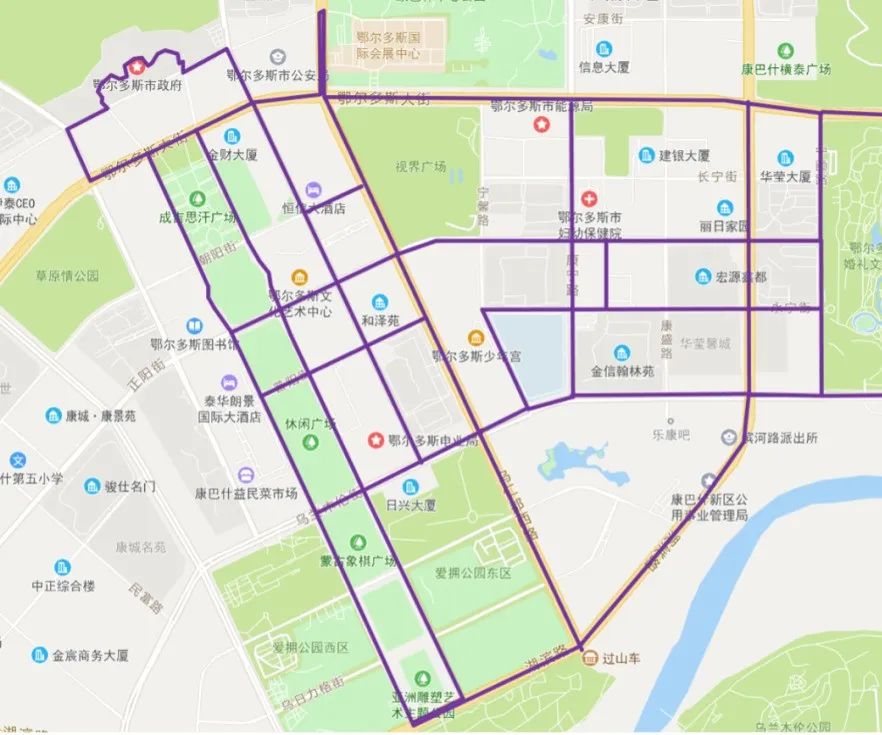 文远知行自动驾驶出租车公开测试路线及覆盖区域