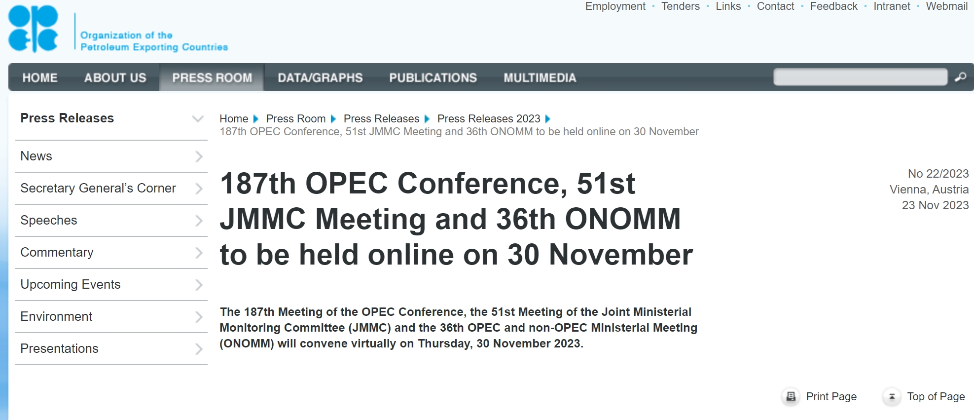 （来源：OPEC）