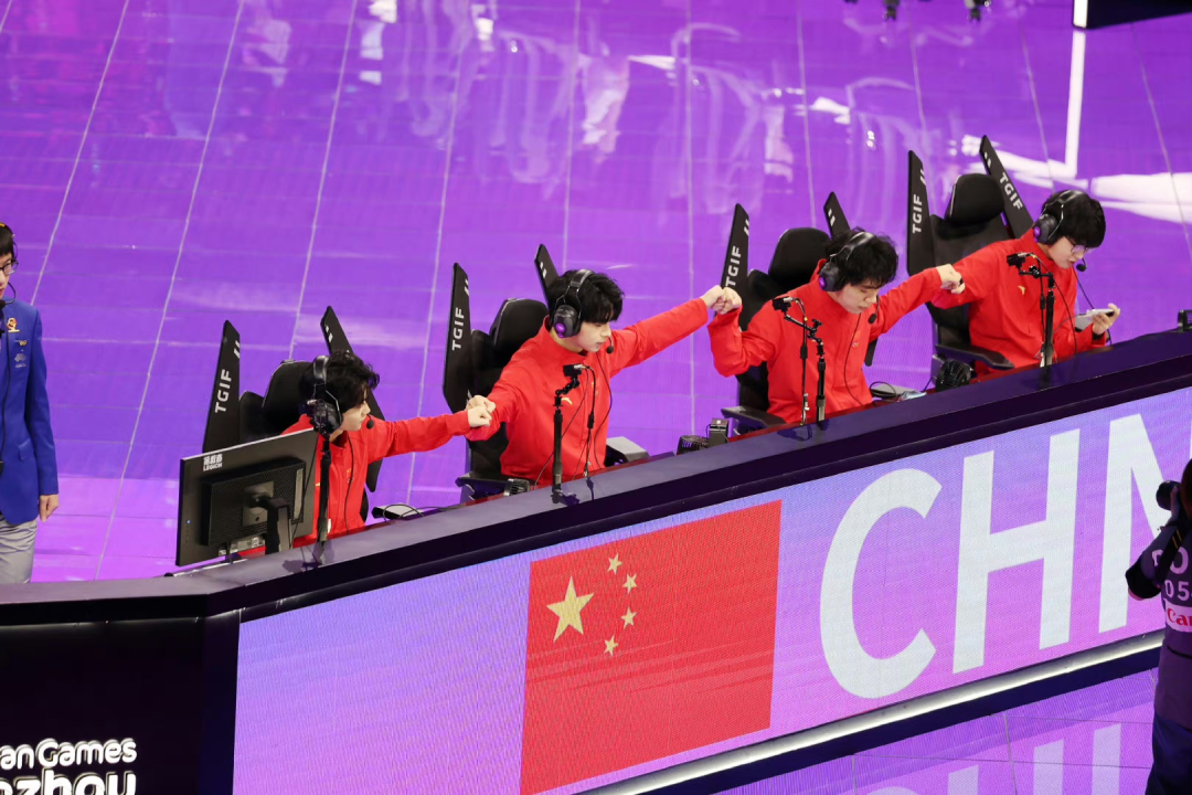 中国队获得王者荣耀亚运版本、和平精英亚运版本两个冠军