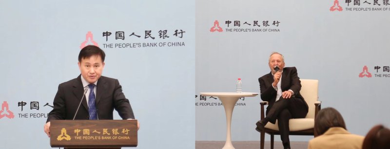 中国人民银行行长潘功胜会见美国前财长劳伦斯·萨默斯