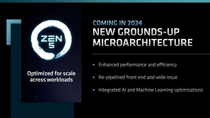 AMD计划三季度量产Zen 5处理器 Zen 5c或升级3nm制程