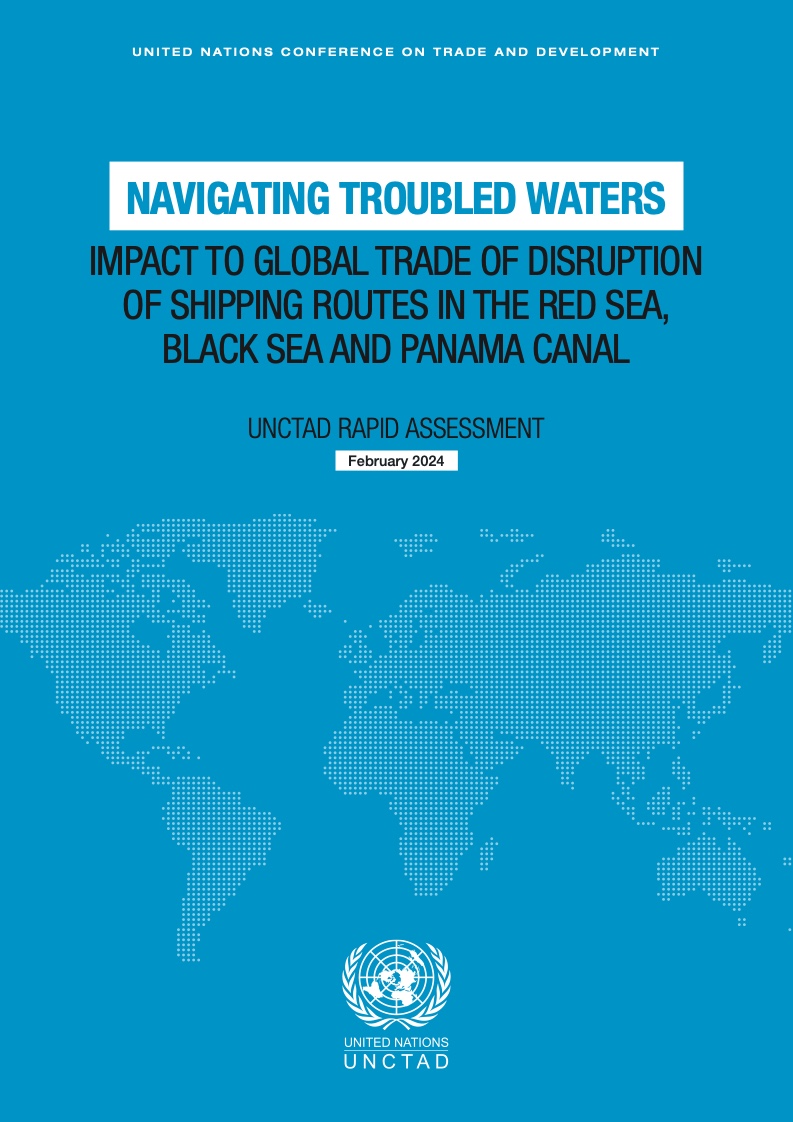 对全球贸易的影响：红海、黑海和巴拿马运河航线的中断
