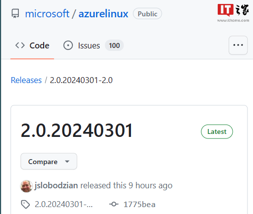 微软“改名部”上班，将 CBL-Mariner Linux 发行版项目更名为“Azure Linux”