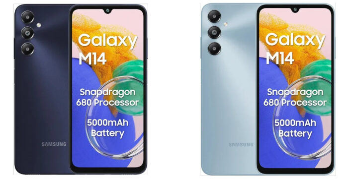 三星 Galaxy M14 4G 手机海外发布，配备 50MP 摄像头、5000mAh 电池