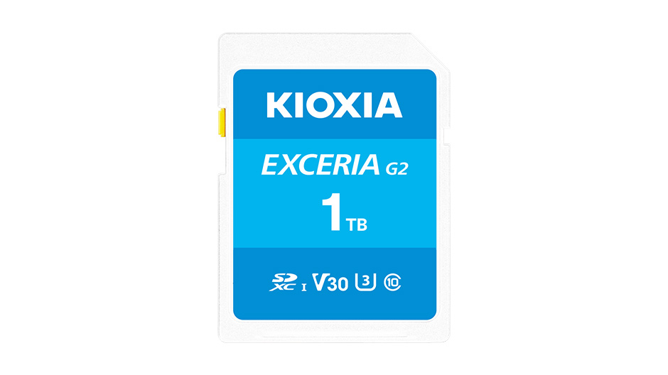 铠侠推出 EXCERIA G2 极至瞬速 SD 存储卡，支持 4K 视频录制