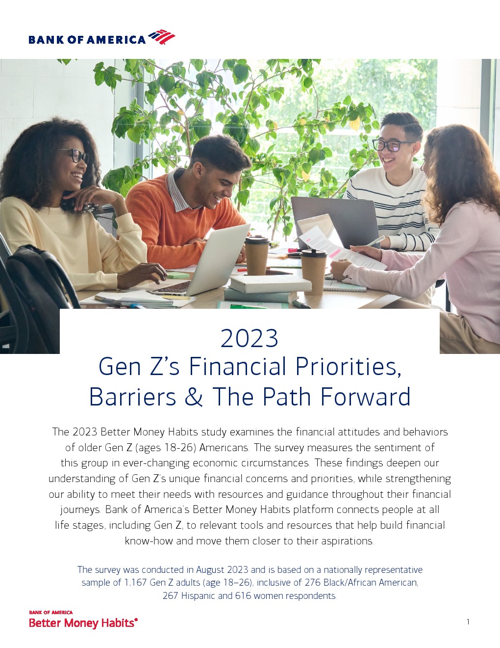 美国银行：2023年Z世代的财务优先事项、障碍和未来