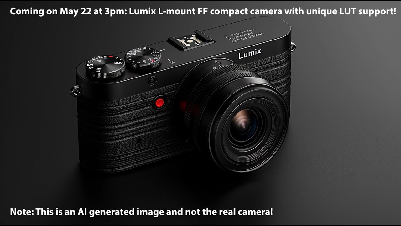 消息称松下 5 月 23 日发布 Lumix S9 全画幅无反相机，支持独特 LUT 功能