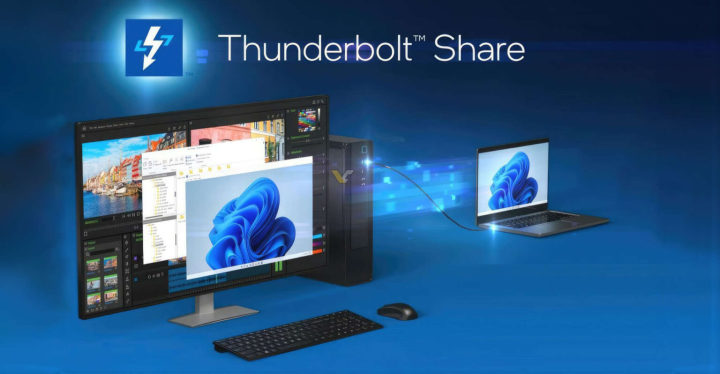英特尔推出Thunderbolt Share 支持传输数据及共享屏幕外设