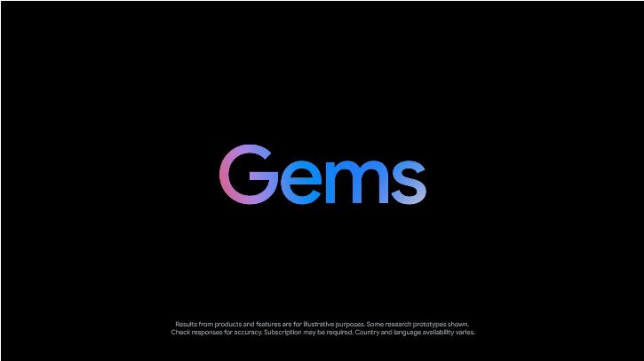 你的助手你决定，谷歌推出 Gems 功能：由用户定制 Gemini 角色