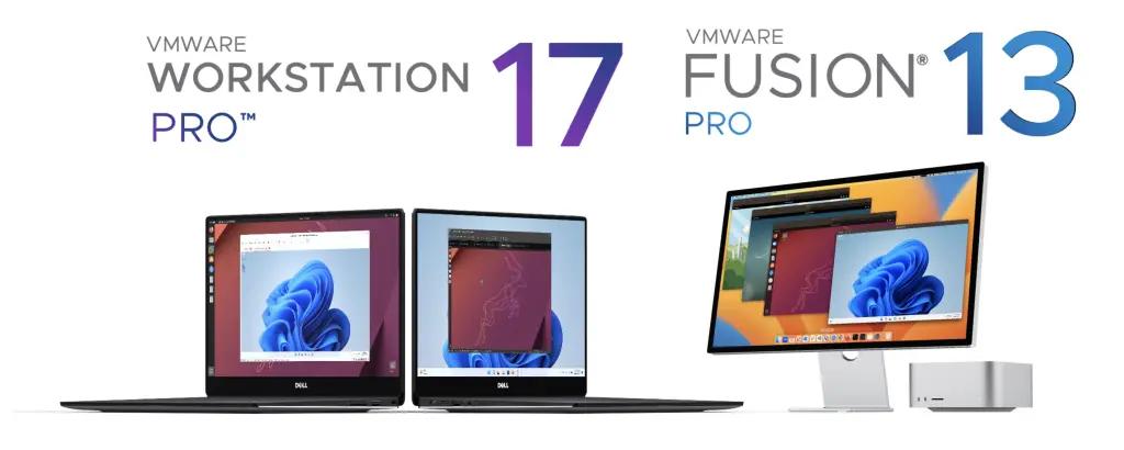 VMware Fusion Pro及Workstation Pro即日起对个人用户免费开放