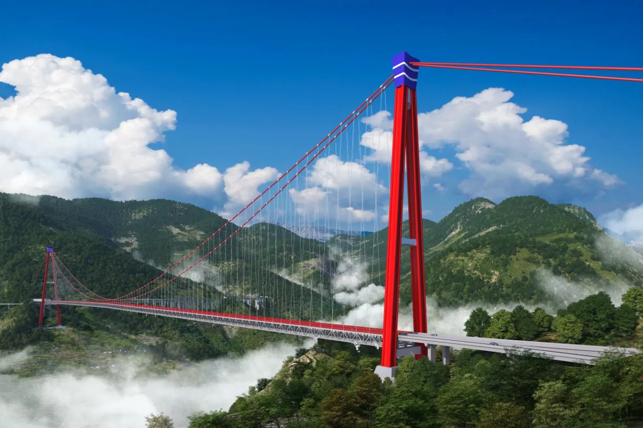 西香高速泸沽湖特大桥西昌岸引桥24根桩基全部浇筑完成