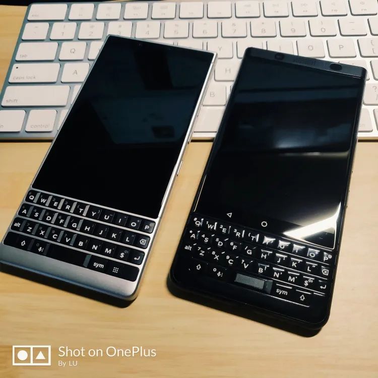 Blackberry KeyOne & KeyTwo 图源：LU