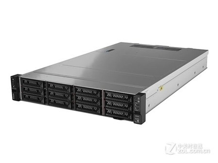 图为：联想ThinkSystem HR650x机架式服务器