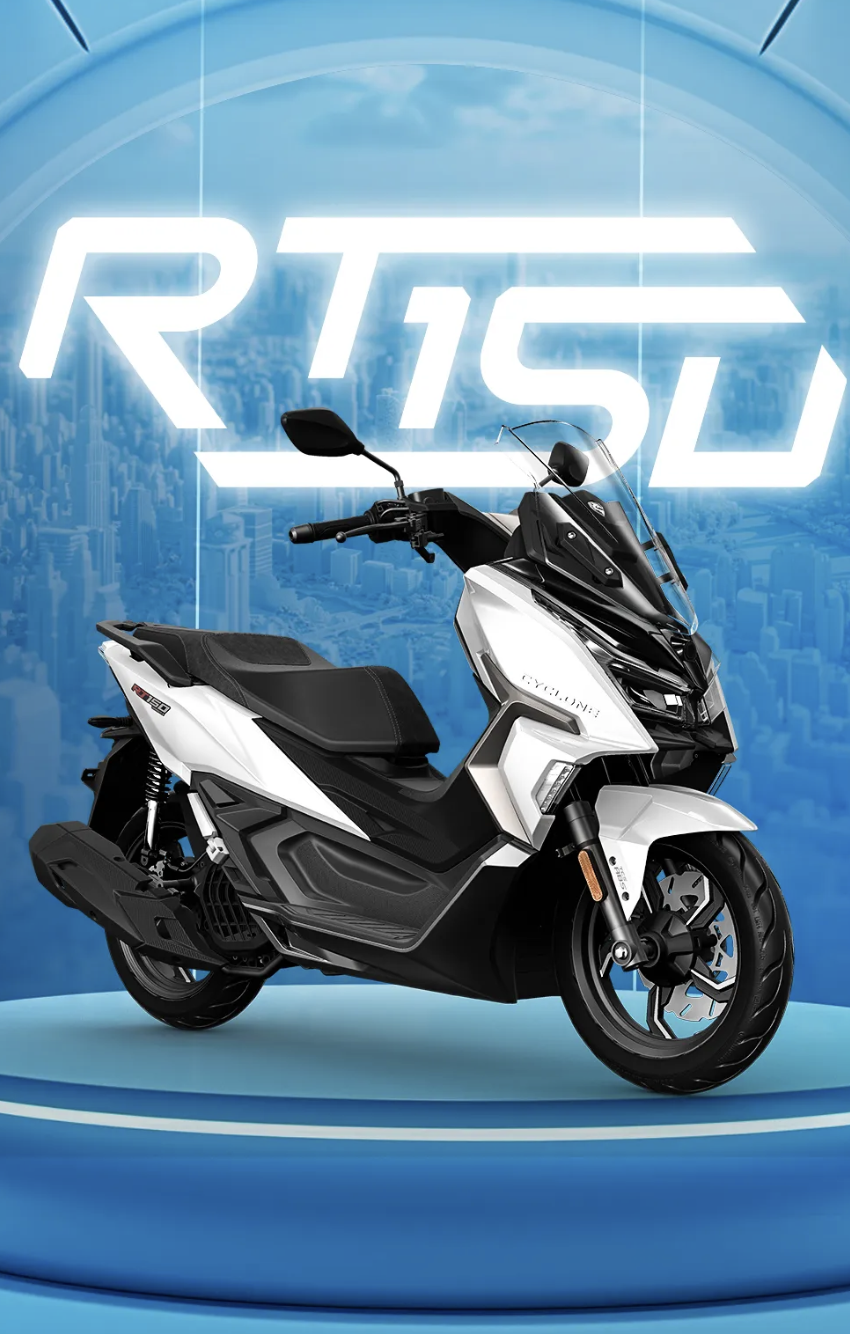 升级全新 TS150 发动机，2024 款赛科龙 RT150 摩托上市售 1.25 万元