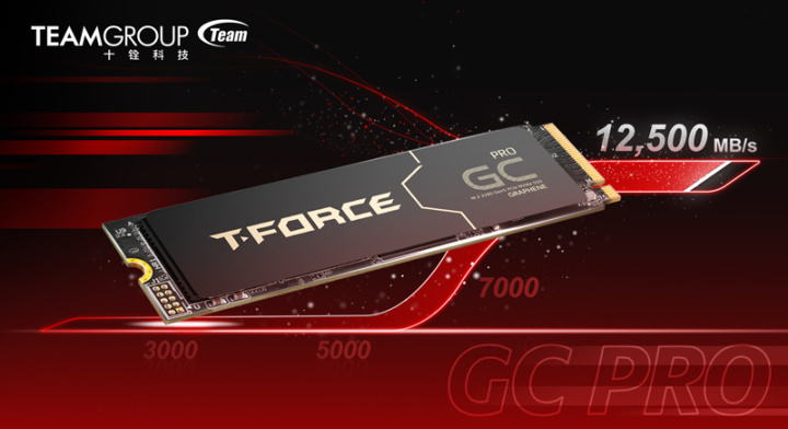 十铨推T-FORCE GC PRO PCIe 5.0 SSD 搭英韧新款主控