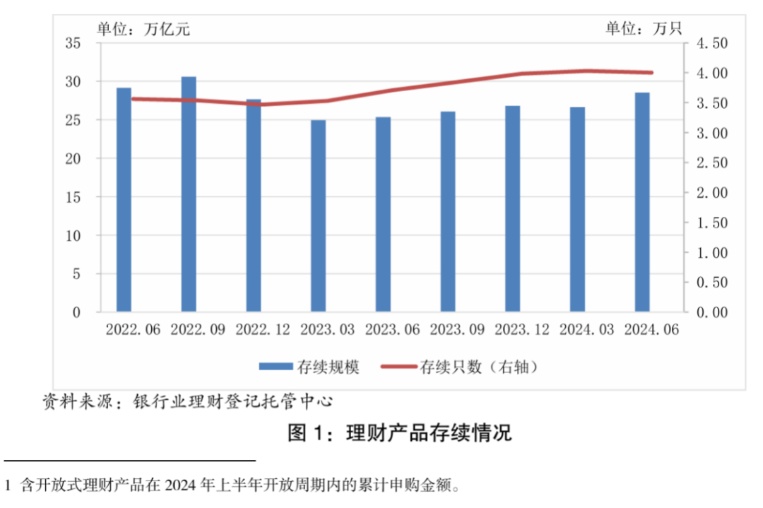 2024年上半年中国银行理财行业发展报告之一：理财公司存续规模从22年80.44%升至24年上半年85.24%