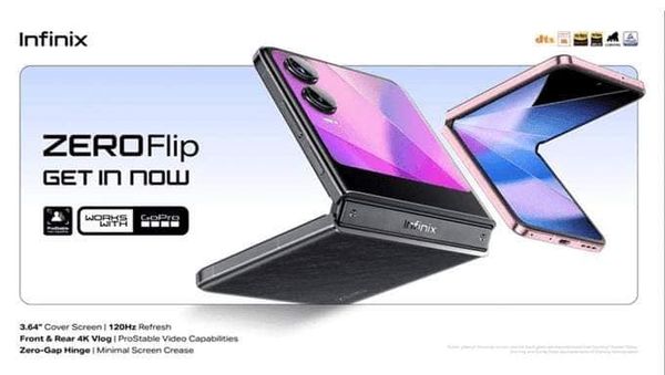 传音 Infinix Zero Flip 小折叠手机配置曝光：3.64 英寸 OLED 外屏，天玑 8020 处理器