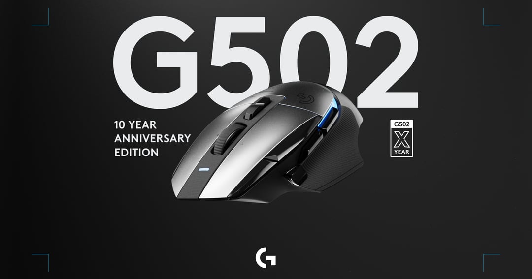 十年纪念之作，罗技推出 G502 X Plus AL Edition 限量鼠标