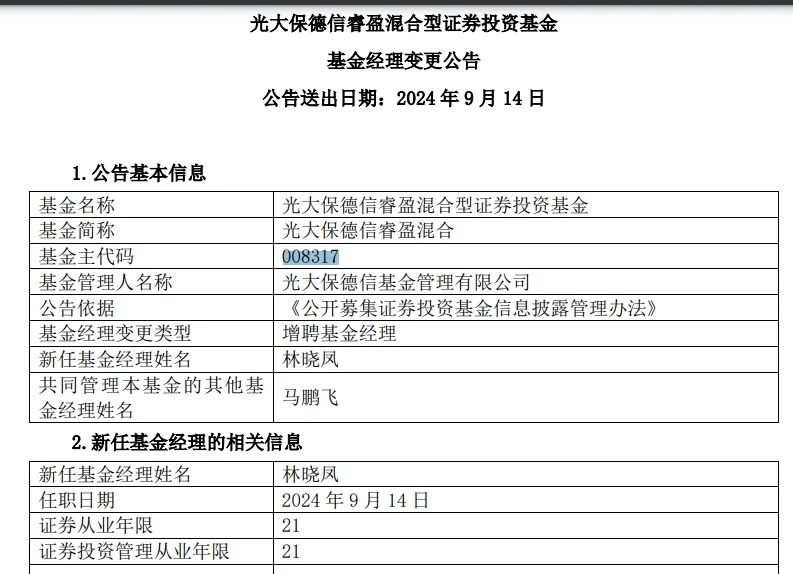 光大保德信旗下一基金2年半亏损近8亿，新增基金经理能否扭转乾坤？