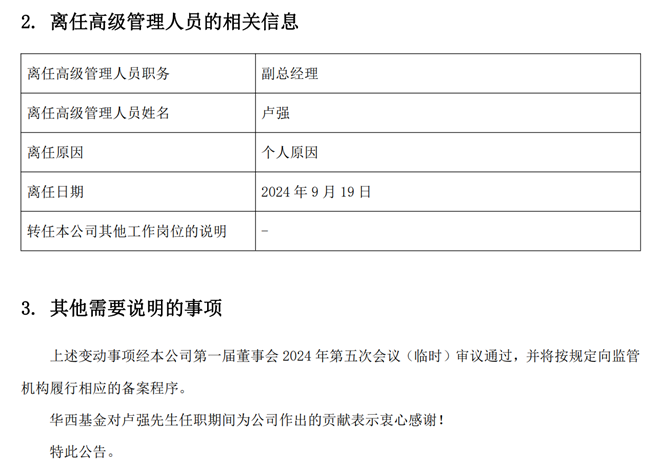 他，离职在A股大涨“前夜”