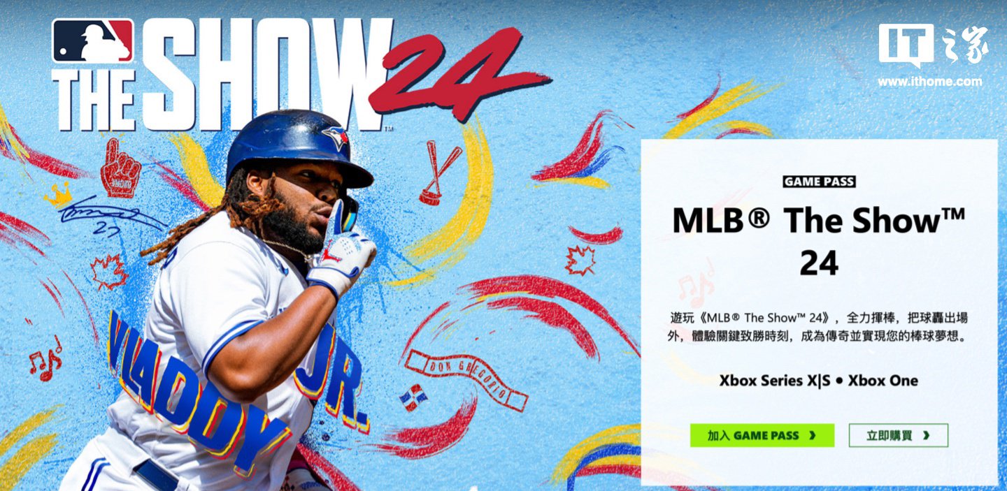 微软 XGP 游戏 10 月上旬阵容上架：含《师父》《MLB The Show 24》等