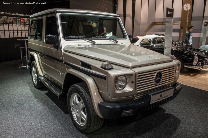 ▲ G-Wagen W463（1993 款），图片来自 www.auto-data.net